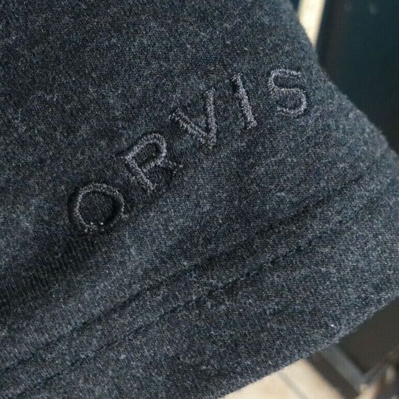 ORVIS Long Sleeve Raglan T-Shirt, Black/Gray, Men's, Size Medium - Picture 4 of 5